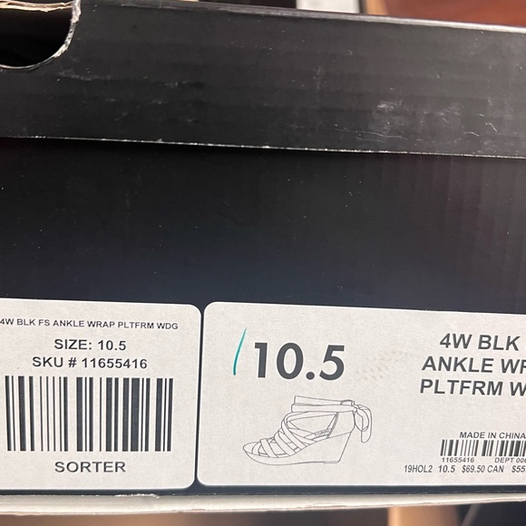 Strappy Wrap Platform Wedge (WW) - Picture 5 of 5